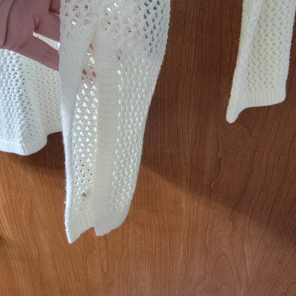 NWT Roxy After Beach Break V-Neck Hoodie Off White Size Small - Picture 5 of 6